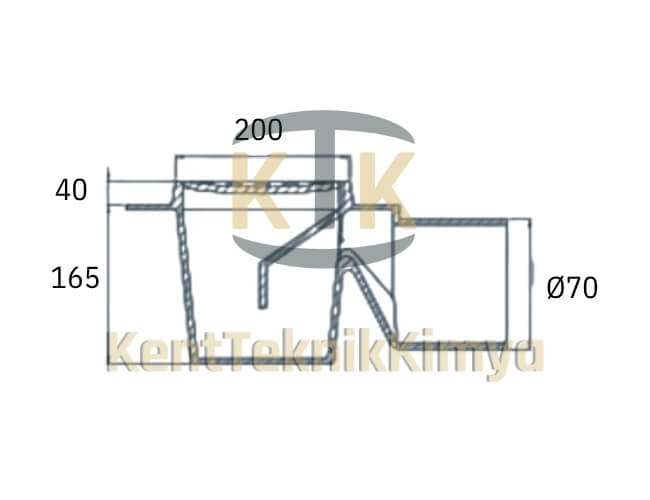 Kompozit Süzgeç 205x250 mm
